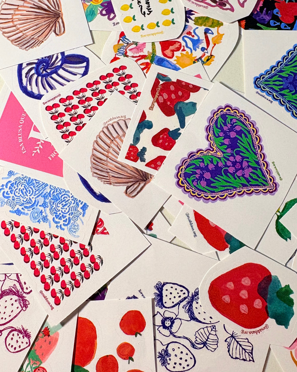 STICKERS SURTIDOS X 5 U.💌