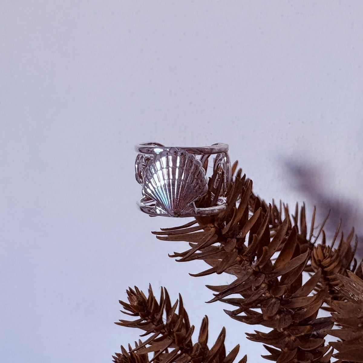Anillo Mix de Mar - Acero blanco