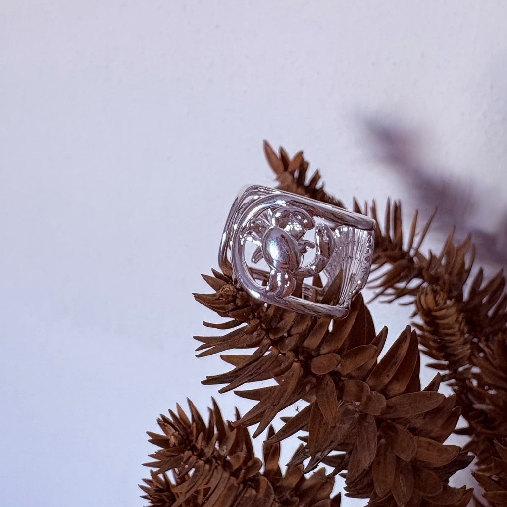 Anillo Mix de Mar - Acero blanco