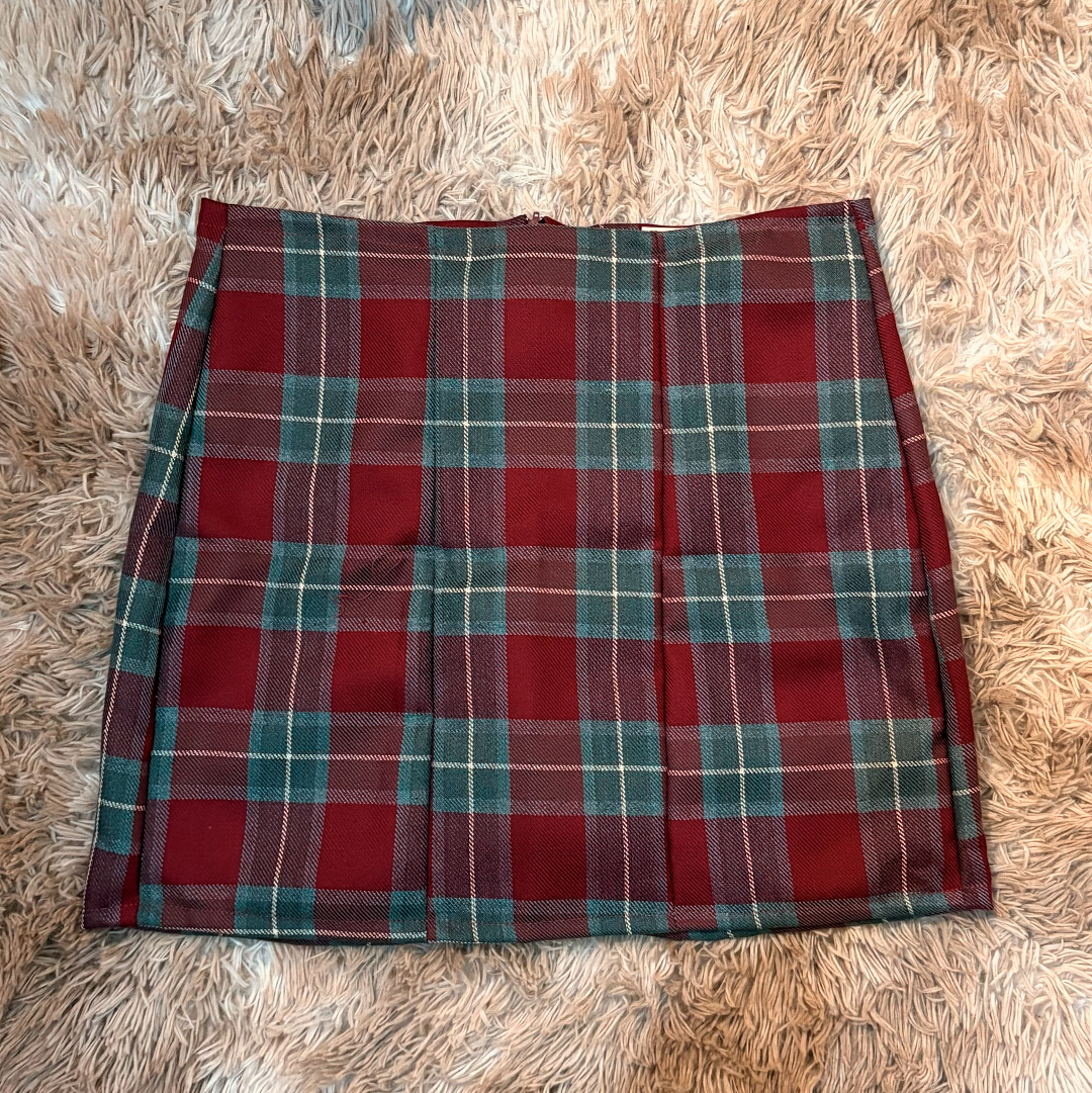 Falda / Pollera en cuadrillé escocés 🦌