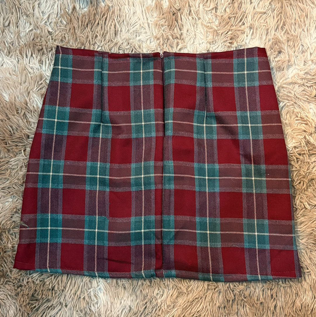 Falda / Pollera en cuadrillé escocés 🦌